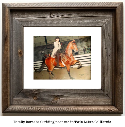 family horseback riding near me in Twin Lakes, California